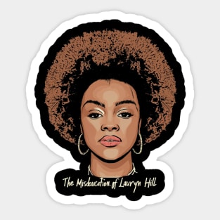 The art of Lauryn Hill Sticker